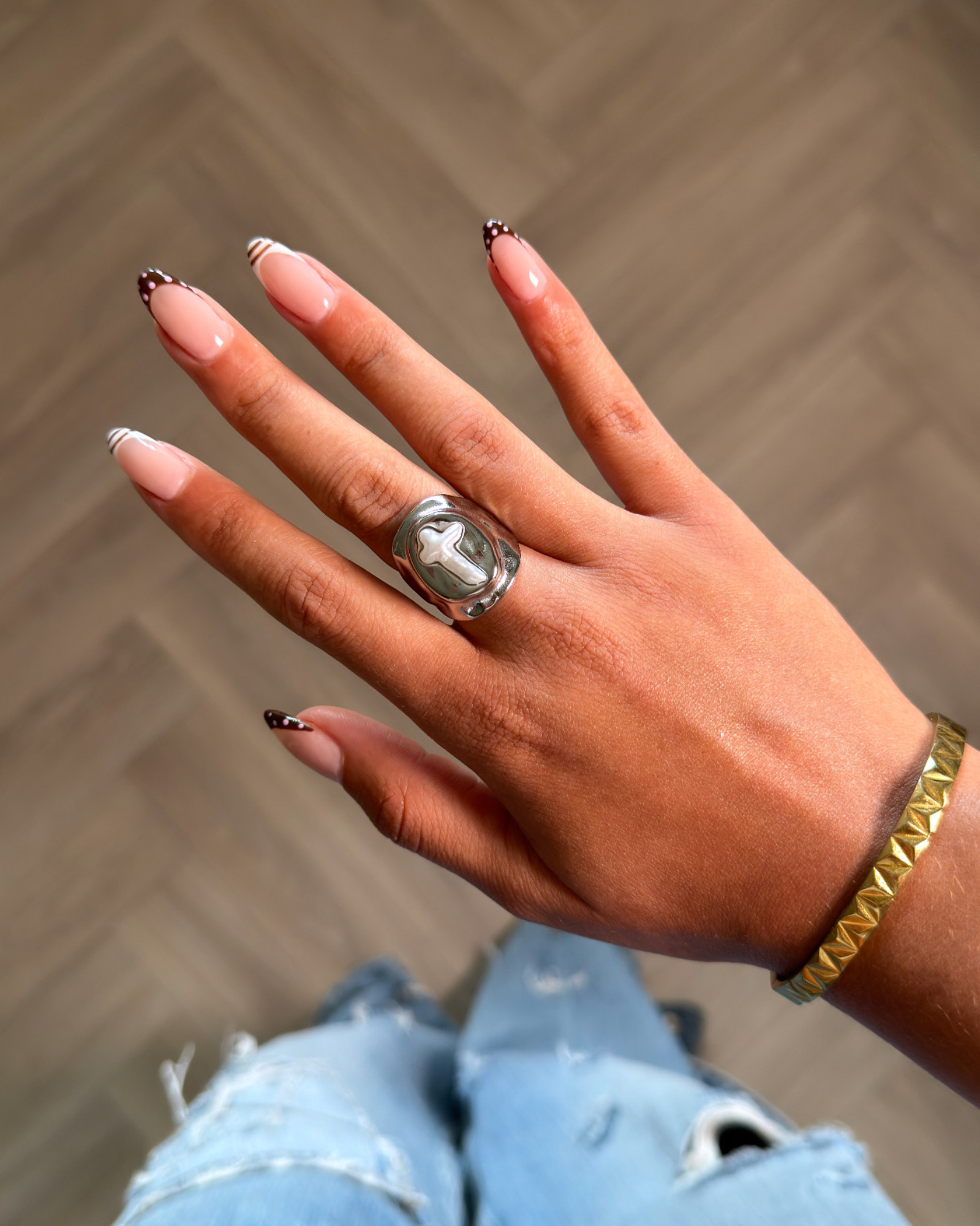 FAITH SILVER RING